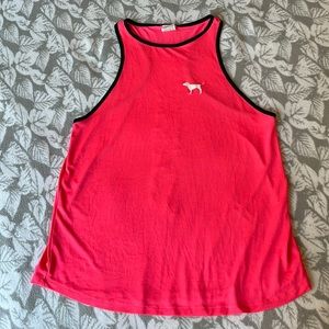 PINK muscle tee workout top
